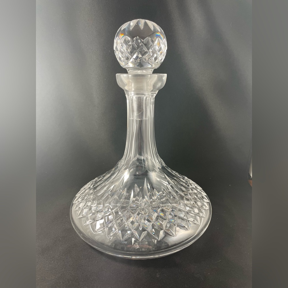 Waterford Crystal Lismore Ship Decanter